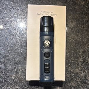 NWT Casfuy Blue Pet Nail Grinder